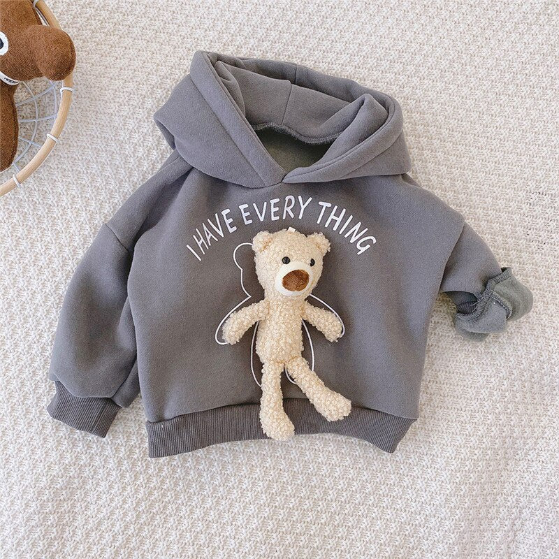 Sudadera con capucha para niños