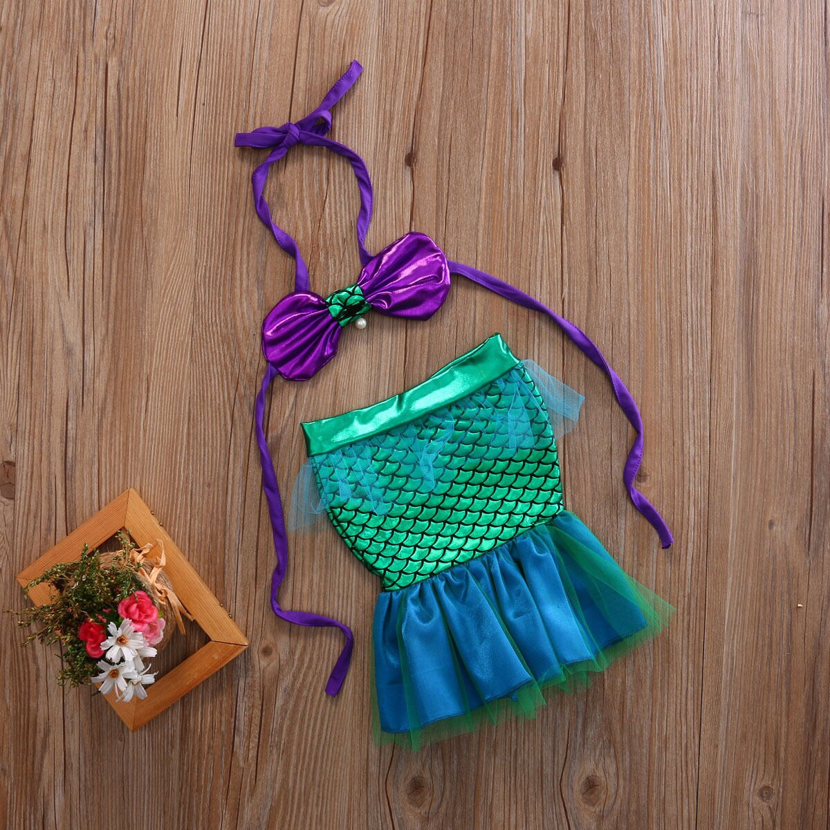 Conjunto de escamas de gasa, traje de baño, bikini, traje de baño, trajes de baño, vestido