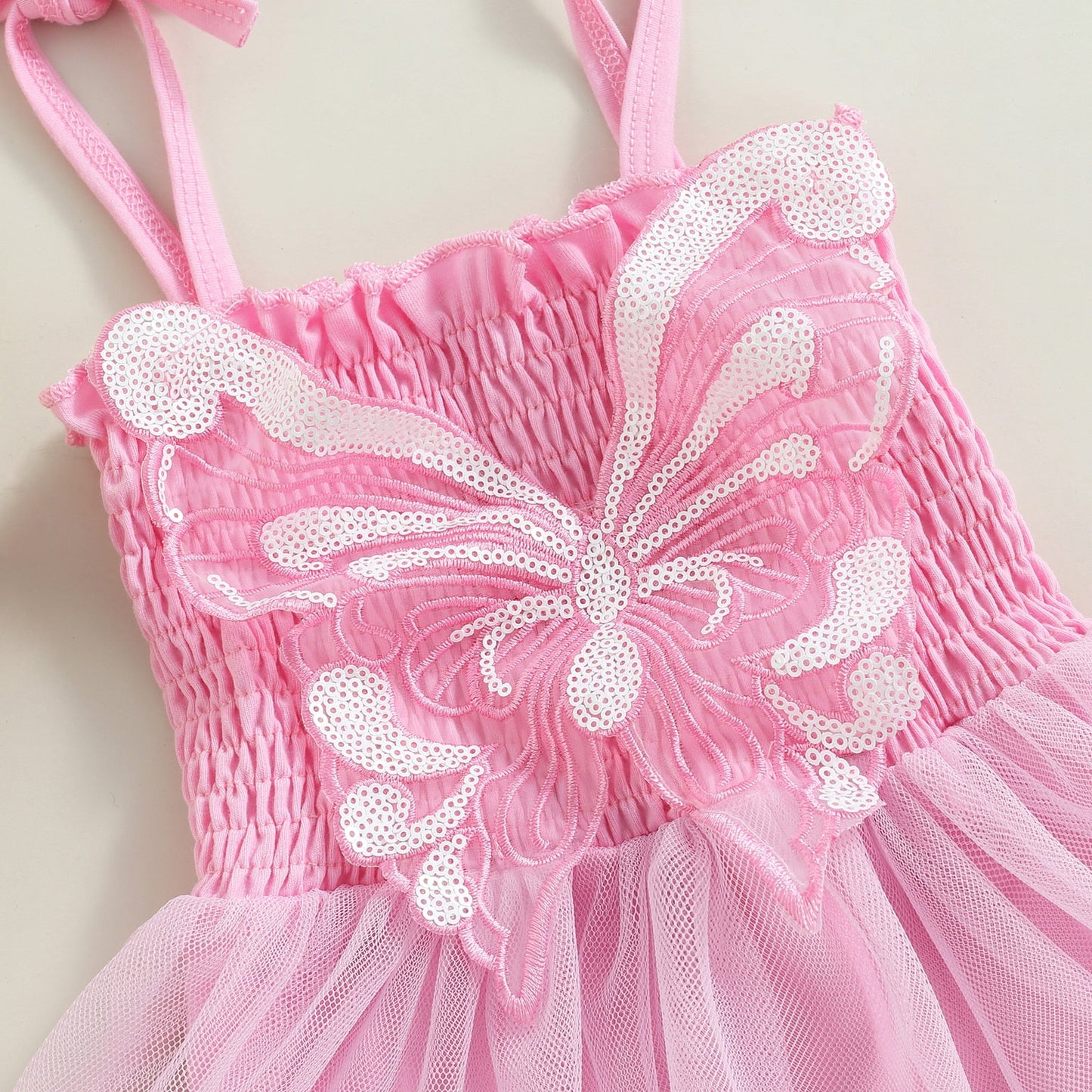 Pelele de verano con mariposas para niñas