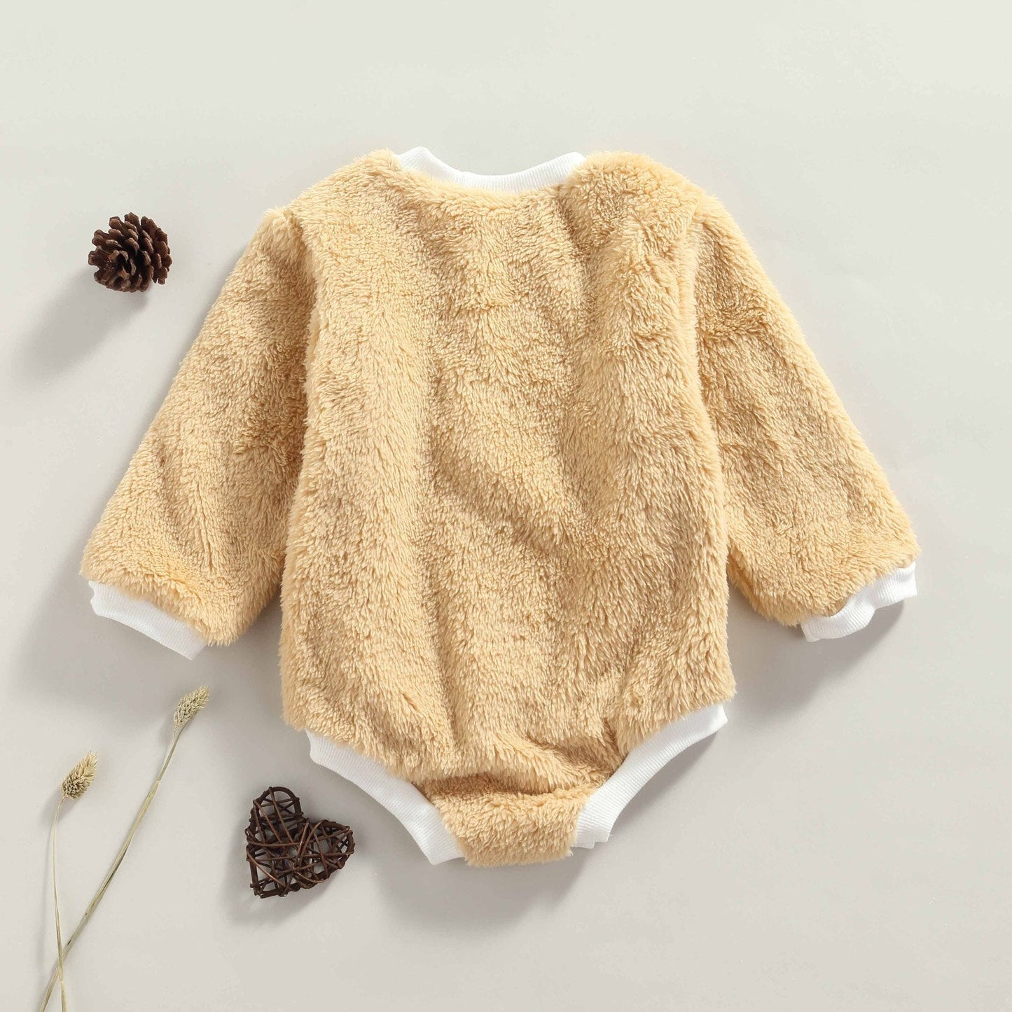 Body de niño con pelo
