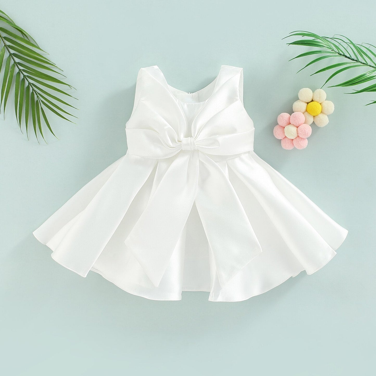 Vestido con lazo