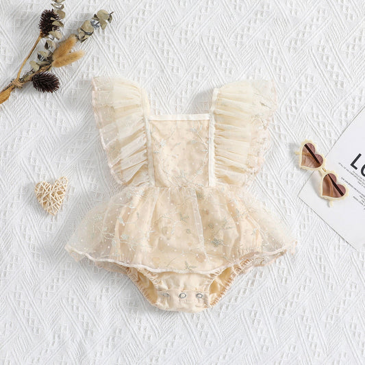Body infantil beige