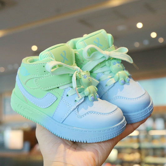 Colores degradados de tenis para niños
