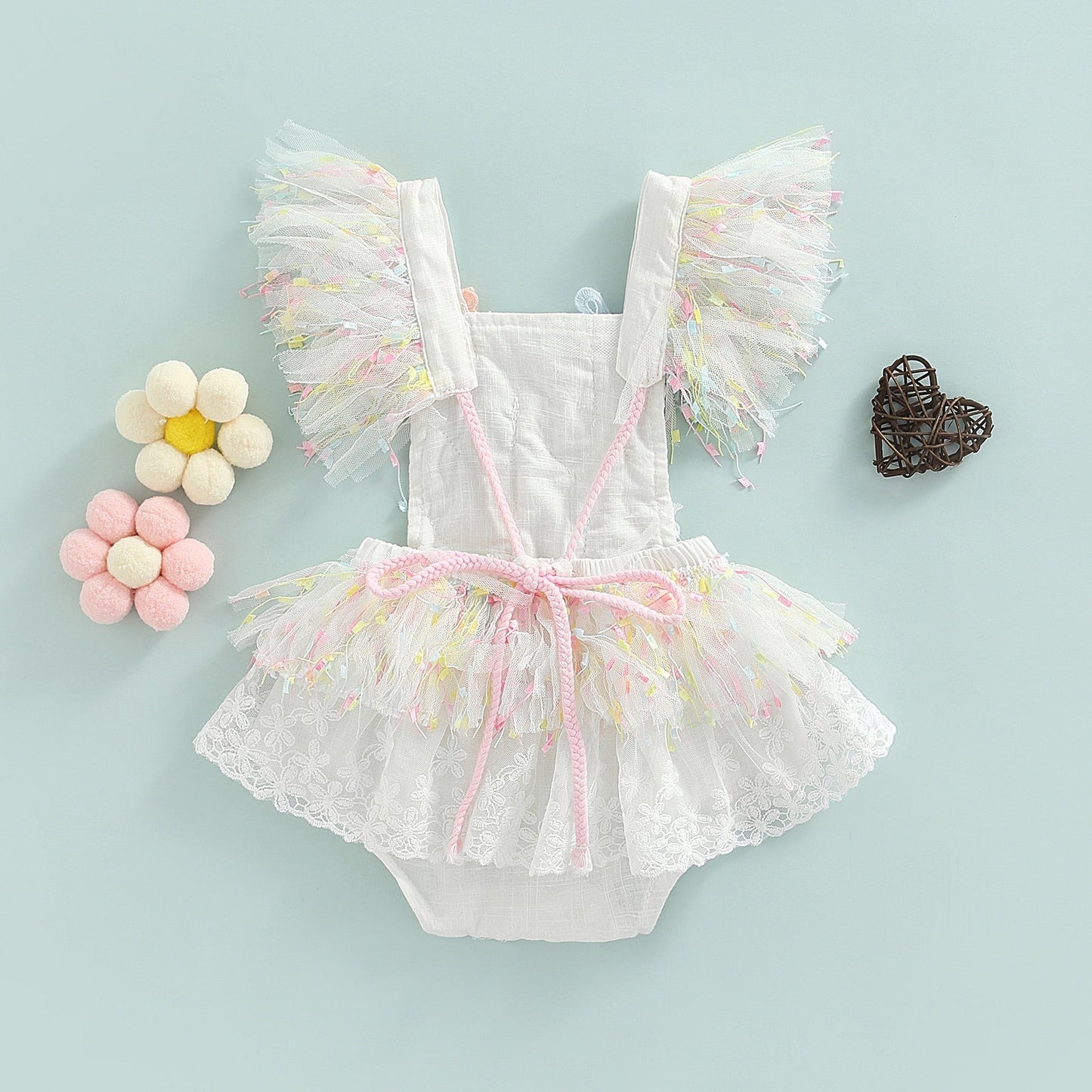 Body infantil de mariposas