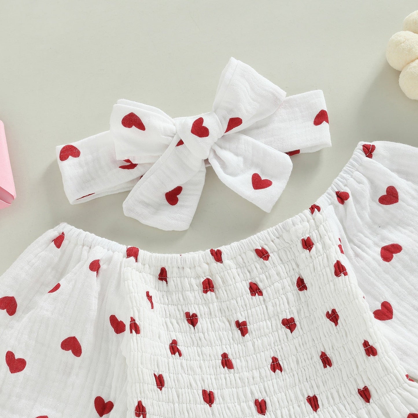 Body infantil Corazones