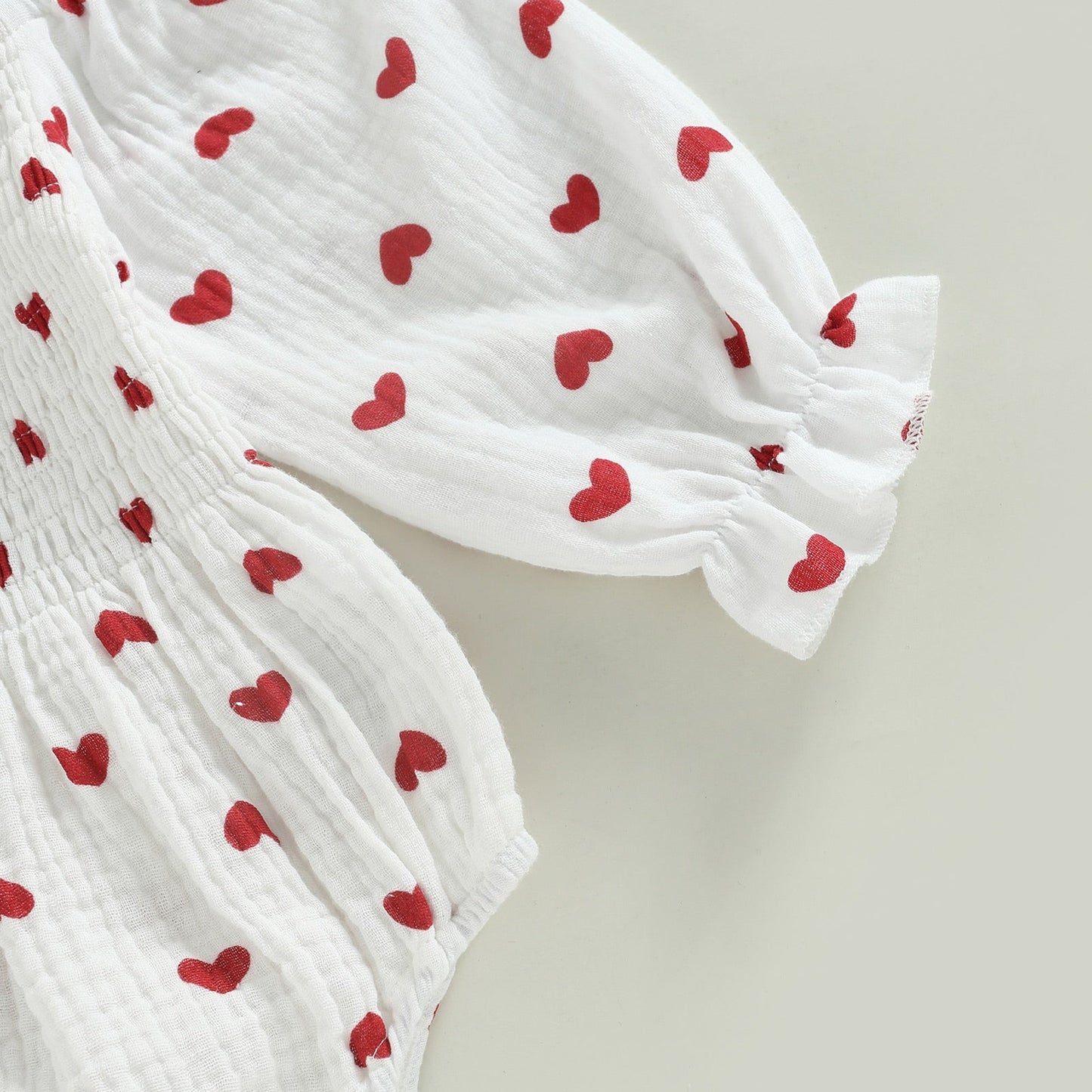 Body infantil Corazones