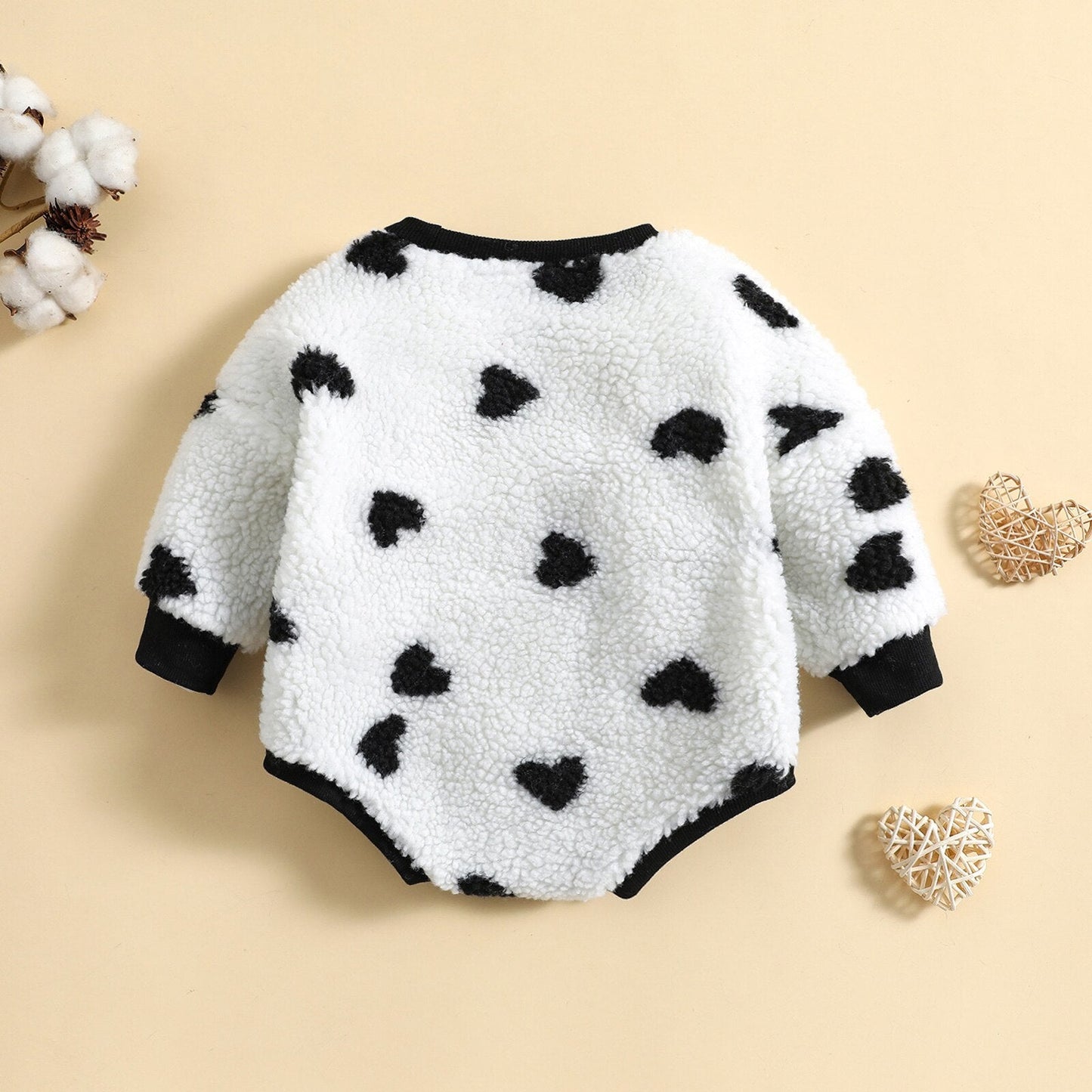 Body infantil Corazones