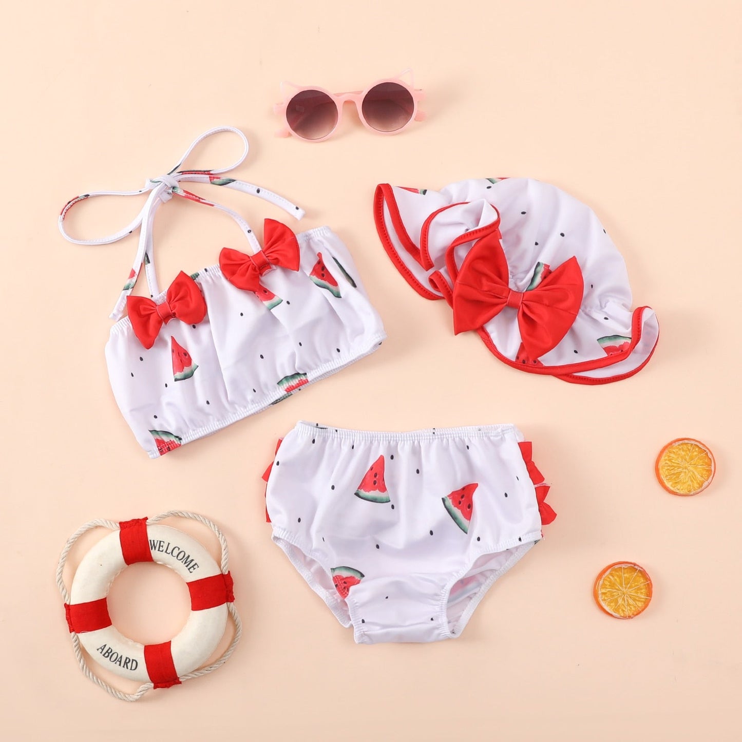 Conjunto 3 piezas Verano Bebé