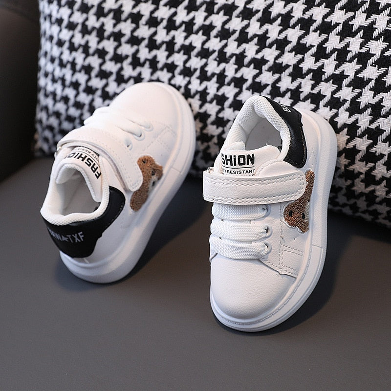 Zapatillas de deporte para niños con diseño de oso panda
