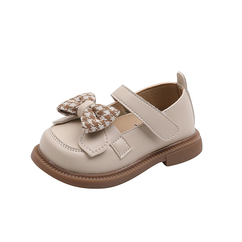 Zapatos con lazo de ajedrez