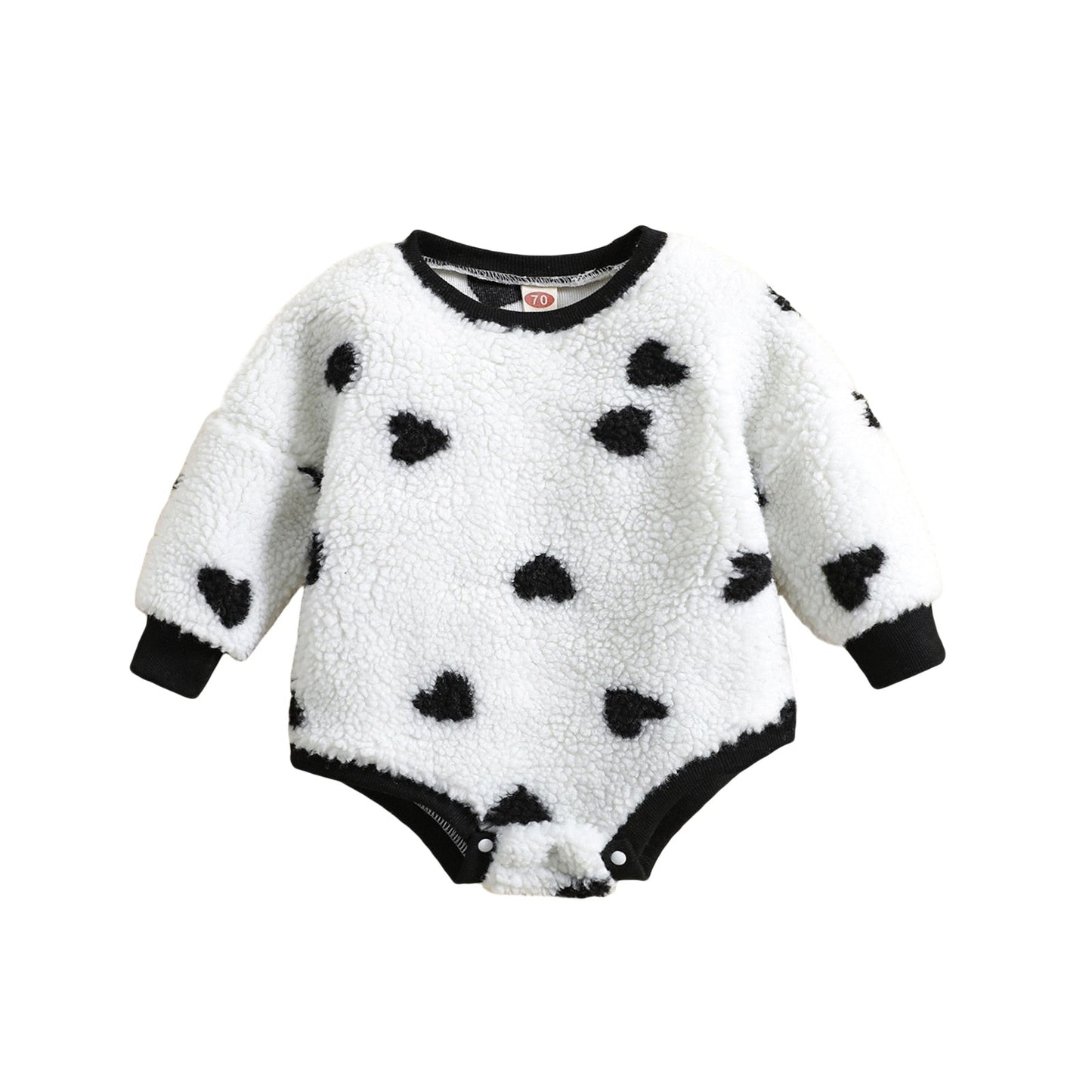 Body infantil Corazones