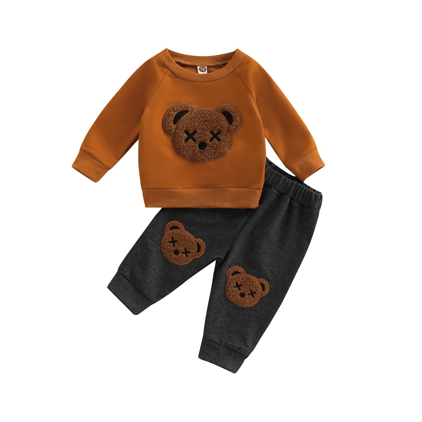 Conjunto infantil de oso
