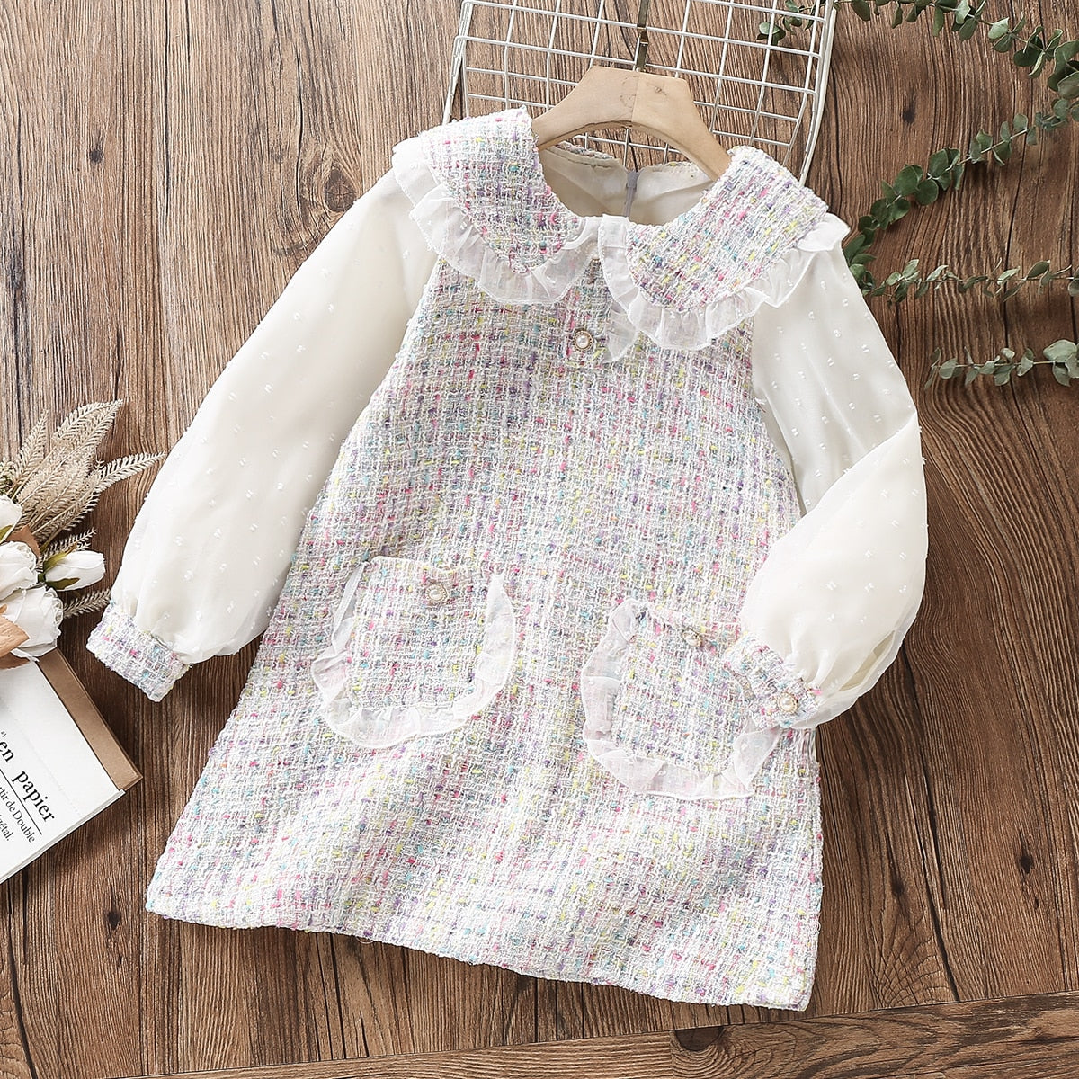 Vestidos de otoño (3T-14T)