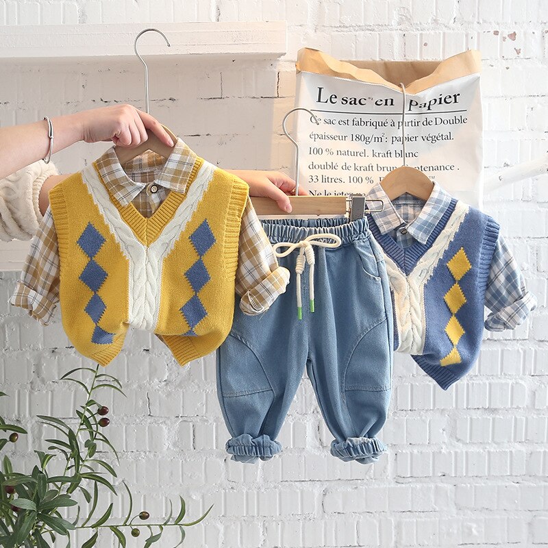 Conjunto de 3 piezas para niño