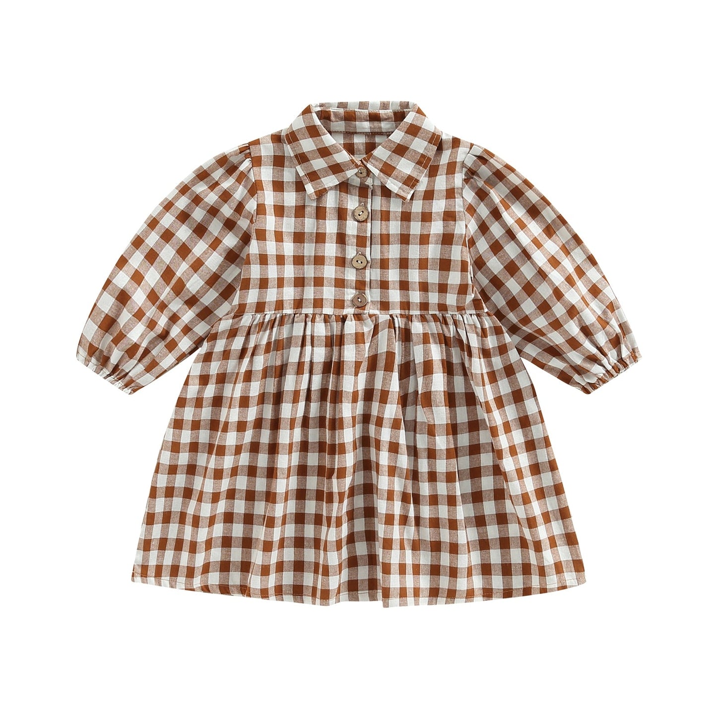 Vestido de ajedrez para niños