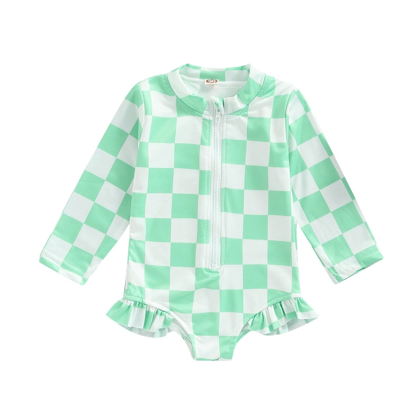 Body infantil a cuadros