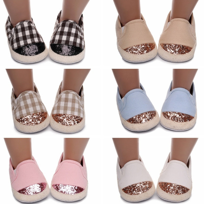 Zapatos elegantes y brillantes