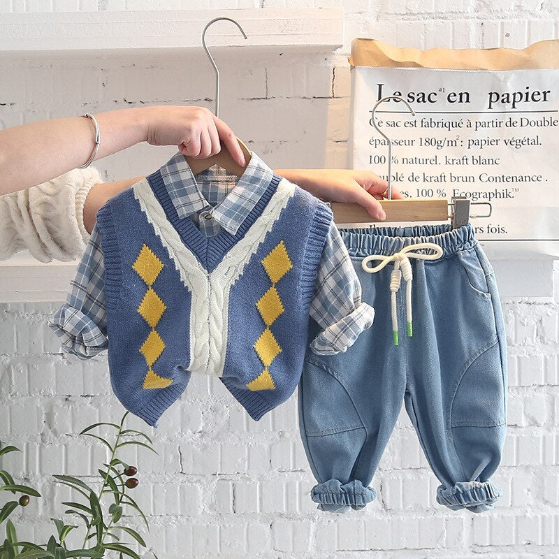 Conjunto de 3 piezas para niño