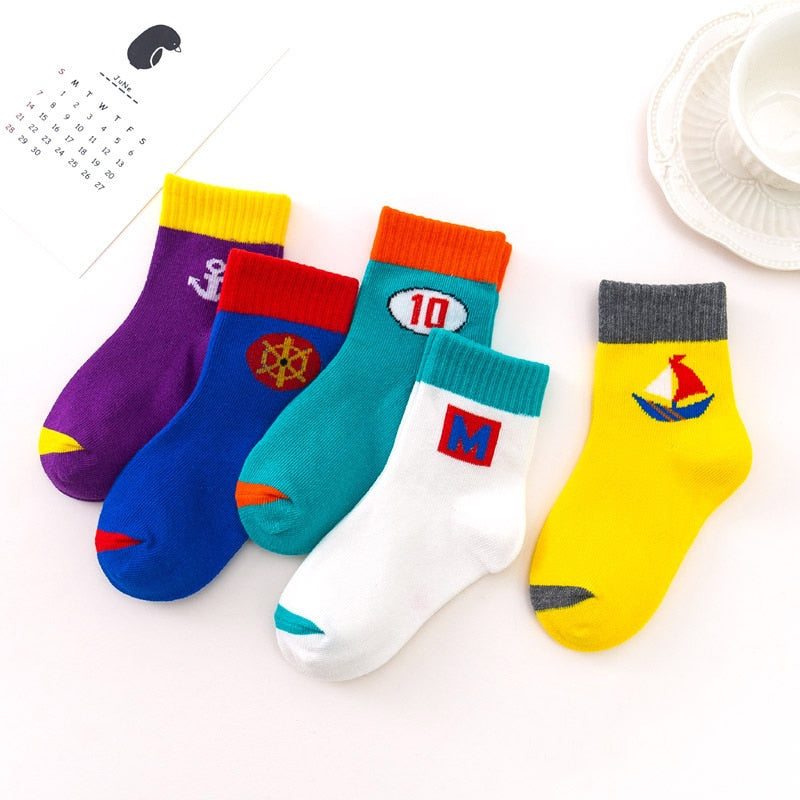 5 pares de calcetines