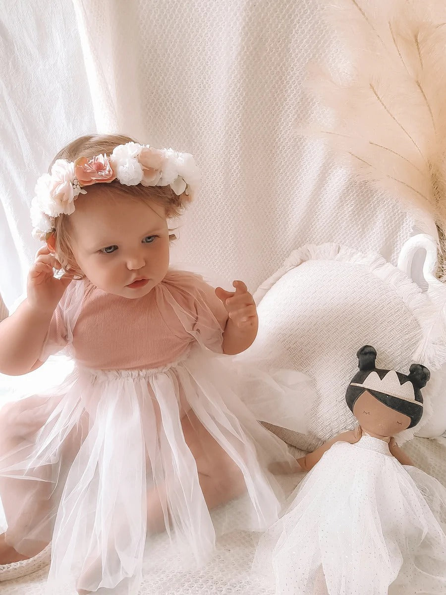 Vestido de tul para bebé