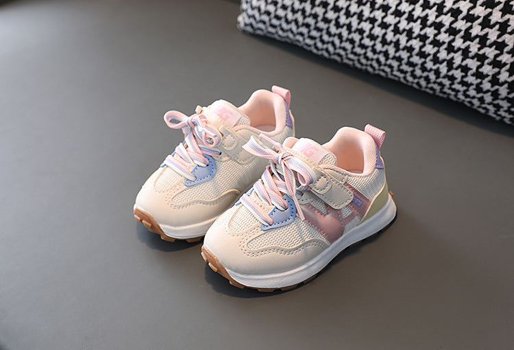 Zapatillas deportivas para niños MG con velcro y cordones