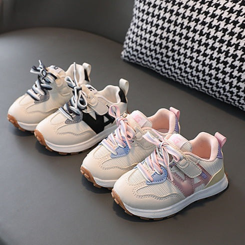 Zapatillas deportivas para niños MG con velcro y cordones