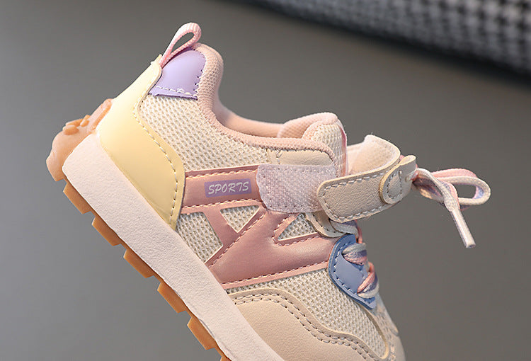 Zapatillas deportivas para niños MG con velcro y cordones