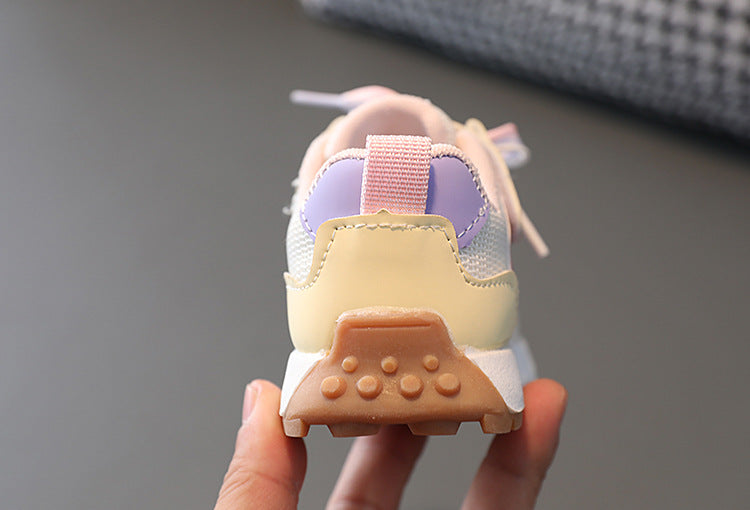 Zapatillas deportivas para niños MG con velcro y cordones
