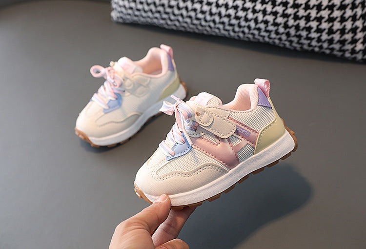 Zapatillas deportivas para niños MG con velcro y cordones