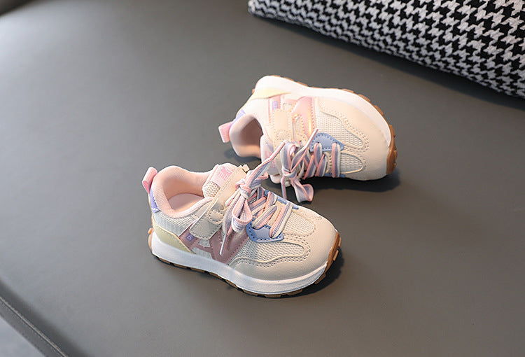 Zapatillas deportivas para niños MG con velcro y cordones
