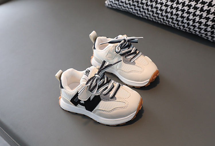 Zapatillas deportivas para niños MG con velcro y cordones