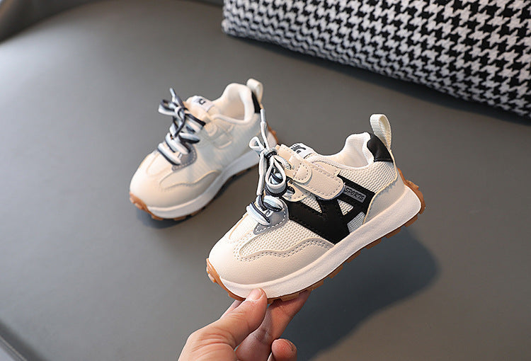 Zapatillas deportivas para niños MG con velcro y cordones