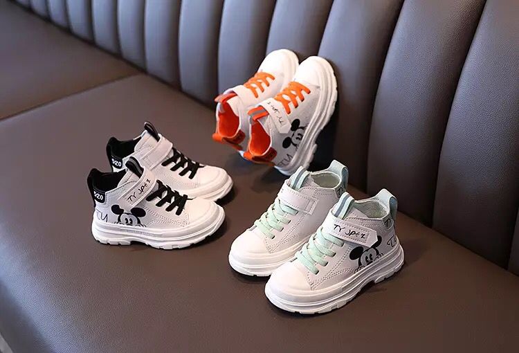 Zapatillas de Mickey Mouse para otoño e invierno/Zapatillas para niñas y niños/Zapatillas deportivas de tenis