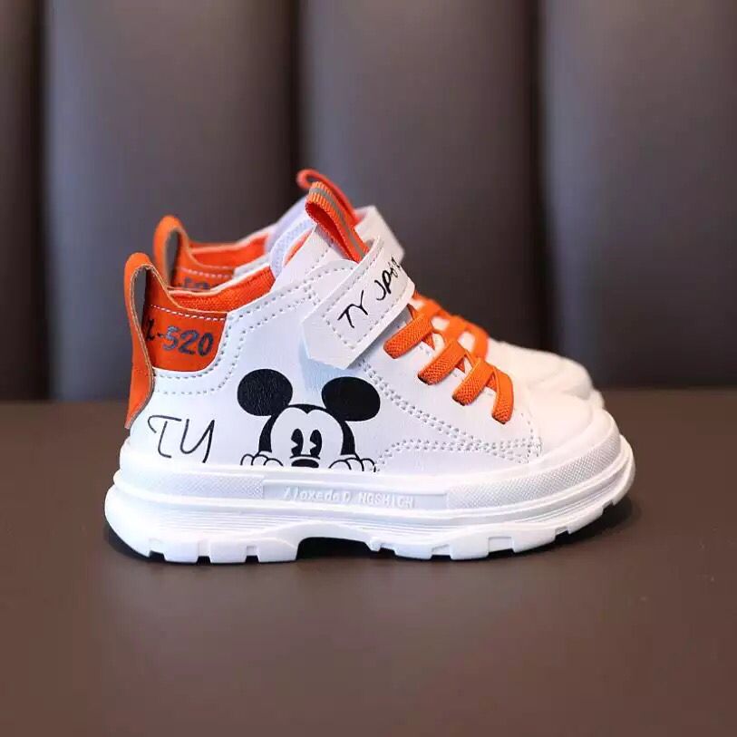 Zapatillas de Mickey Mouse para otoño e invierno/Zapatillas para niñas y niños/Zapatillas deportivas de tenis