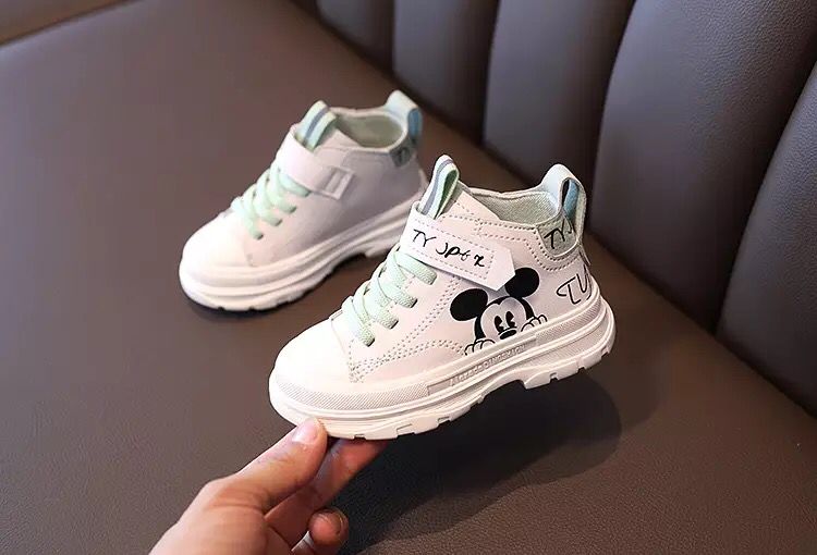 Zapatillas de Mickey Mouse para otoño e invierno/Zapatillas para niñas y niños/Zapatillas deportivas de tenis