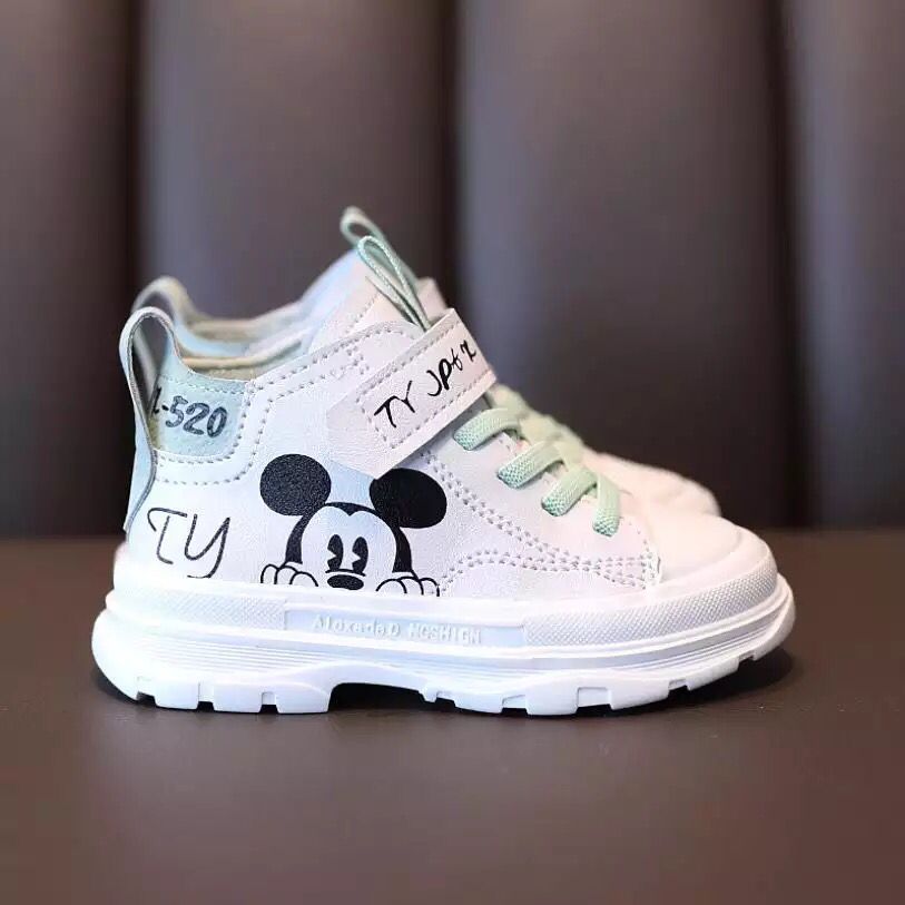 Zapatillas de Mickey Mouse para otoño e invierno/Zapatillas para niñas y niños/Zapatillas deportivas de tenis