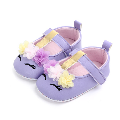 Zapatos de unicornio para niña