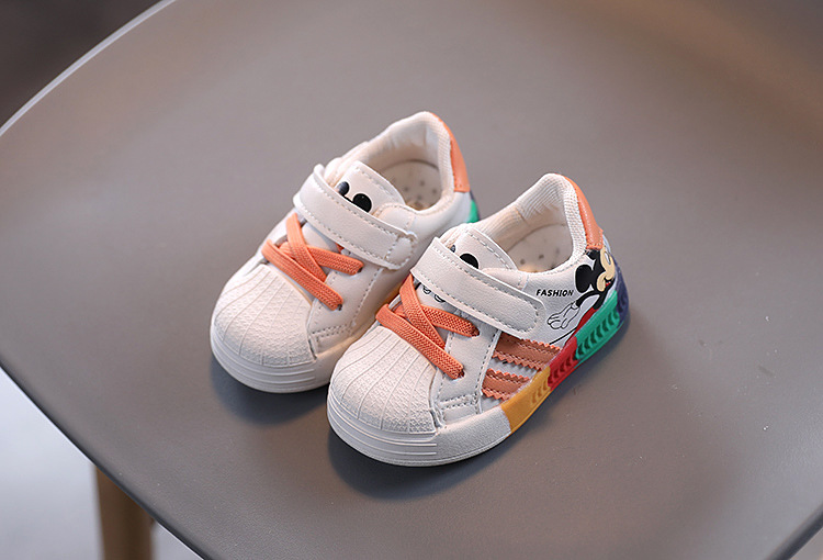 Colored Mr. Mouse children's sneakers