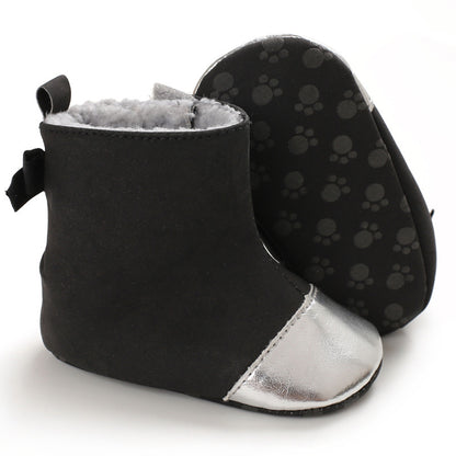 Botas de mujer para niños con piel