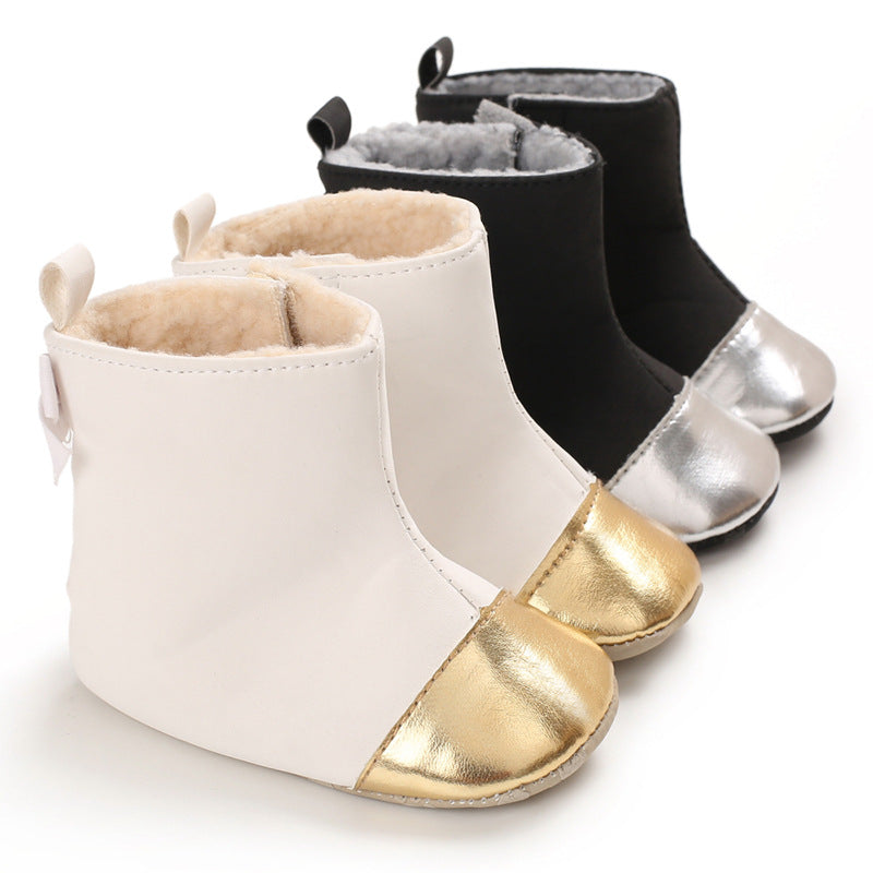 Botas de mujer para niños con piel