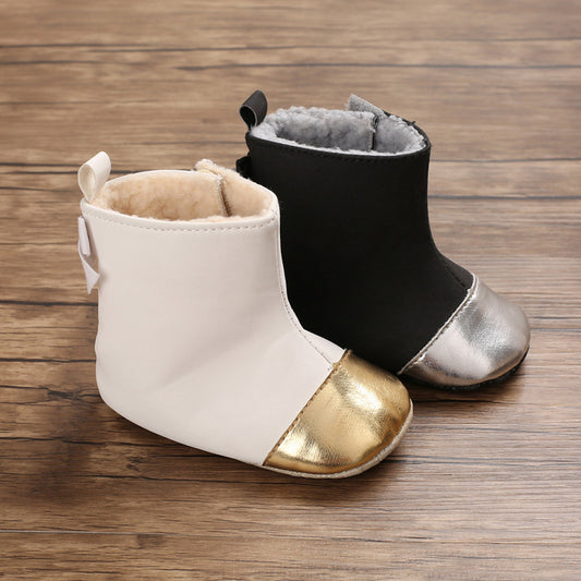 Botas de mujer para niños con piel