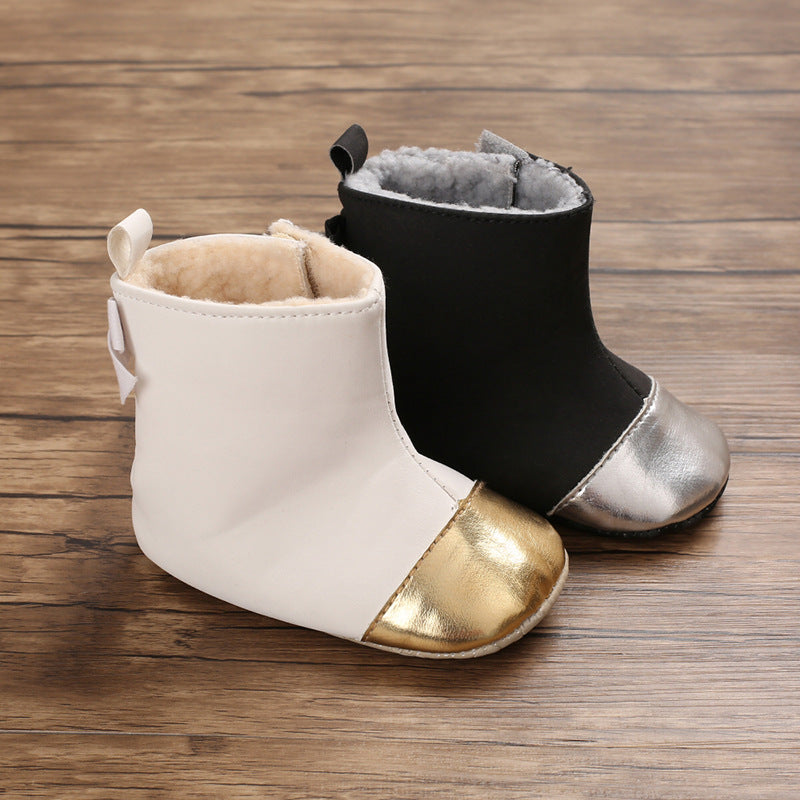 Botas de mujer para niños con piel