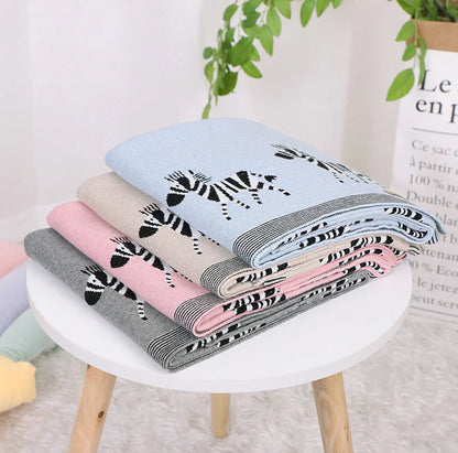 Zebra Baby Blanket