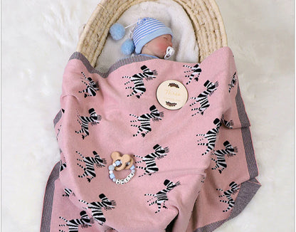 Zebra Baby Blanket