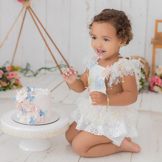 Body infantil de mariposas