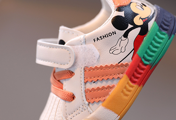 Colored Mr. Mouse children's sneakers