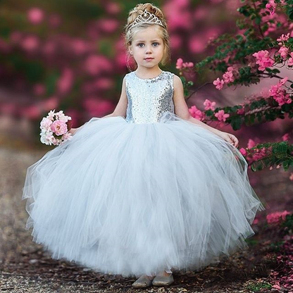 Dress with Lace and Sequins