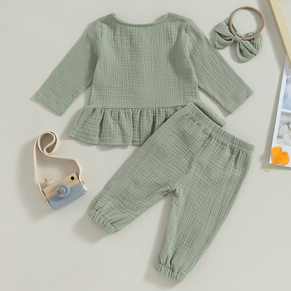 Conjunto infantil mujer + diadema