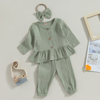Conjunto infantil mujer + diadema