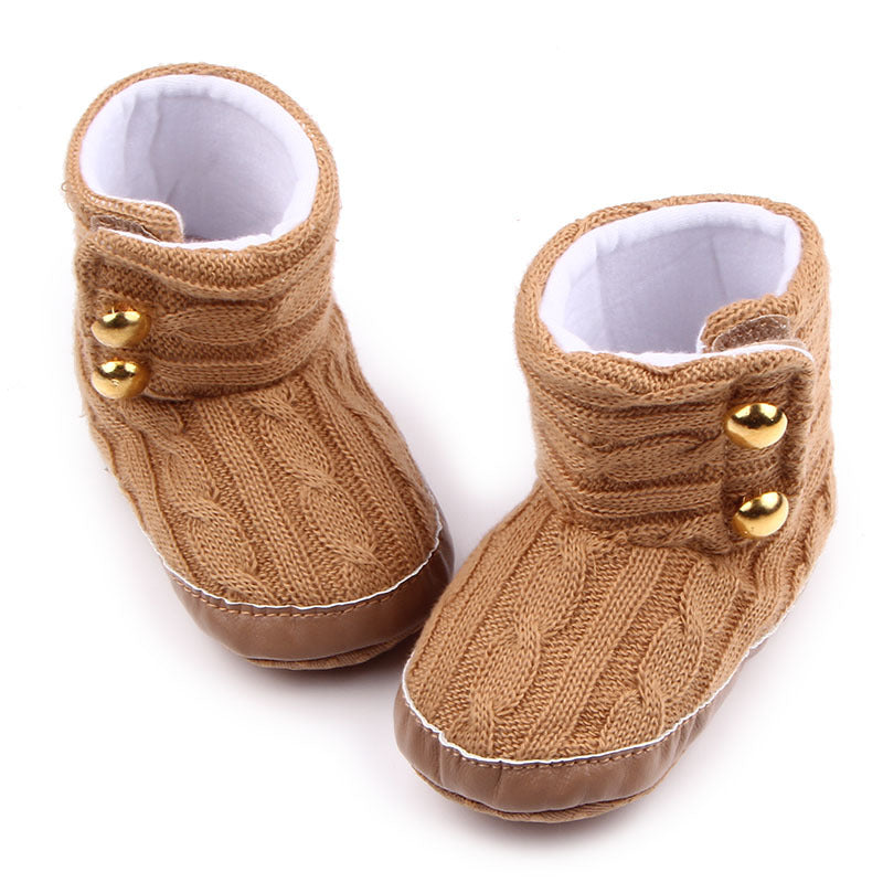 Children's Boots with Buttons